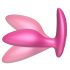 We-Vibe Ditto+ - vibrador anal inteligente recargable (rosa)