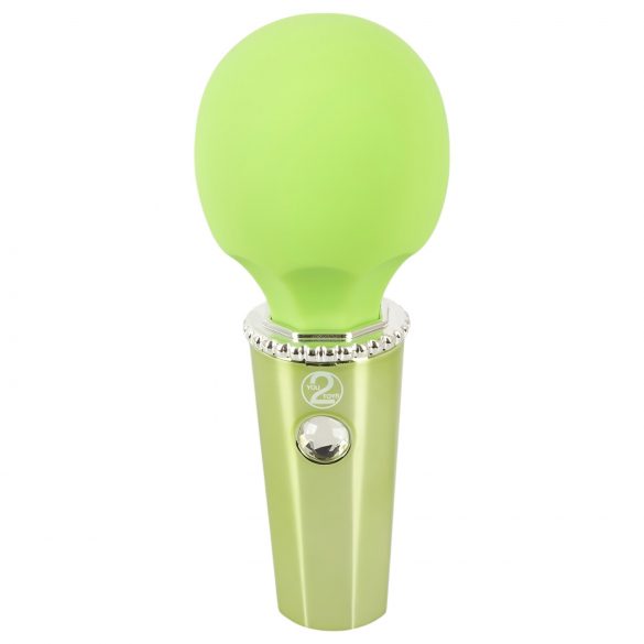 Mini Varita - vibrador y masajeador recargable (verde)