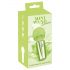 Mini Varita - vibrador y masajeador recargable (verde)