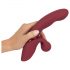 Conejito Javida 2 Funciones - Vibrador recargable rojo