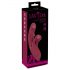 Conejito Javida 2 Funciones - Vibrador recargable rojo