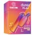 Durex Tease & Vibe - Vibrador con conejo rosa para clítoris