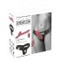 You2Toys - Set de vibrador con arnés (negro-malva)