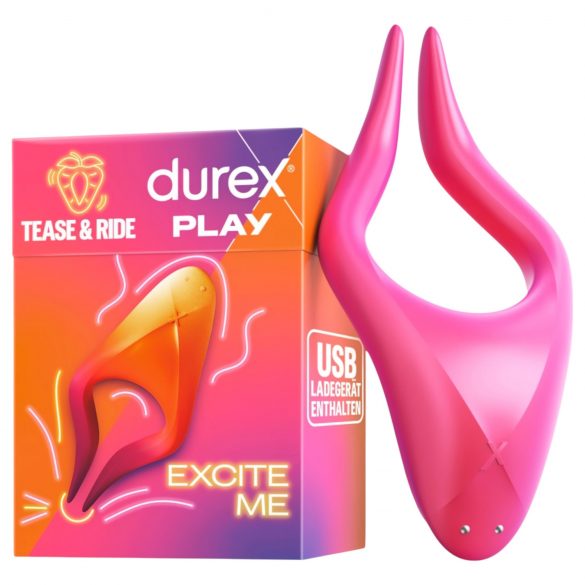 Durex Tease & Ride - estimulador rosa