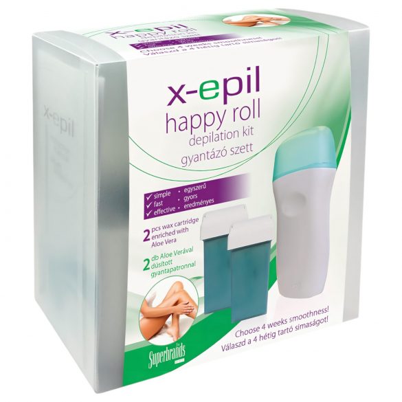 Kit de cera X-Epil Happy Roll