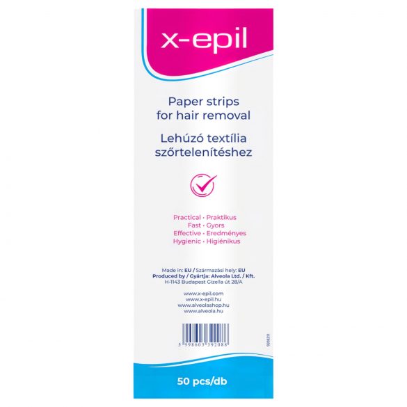 X-Epil - Tiras depilatorias (50 uds)