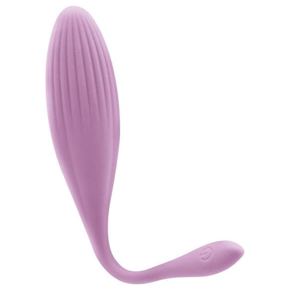 Huevos Series - huevo vibrador giratorio (lila)