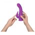 FemmeFunn Pirouette: Vibrador premium lila recargable con control.