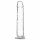 Addiction Crystal - Dildo con base 18cm (Transparente)