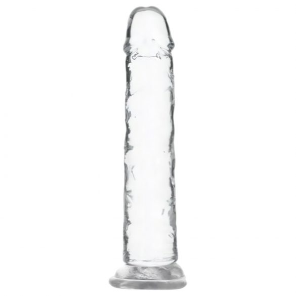 Addiction Crystal - Dildo con base 18cm (Transparente)