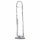 Addiction Cristal - Dildo con base (transparente) - 20 cm