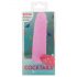 Cócteles Adicción - dildo de silicona con base (rosa)