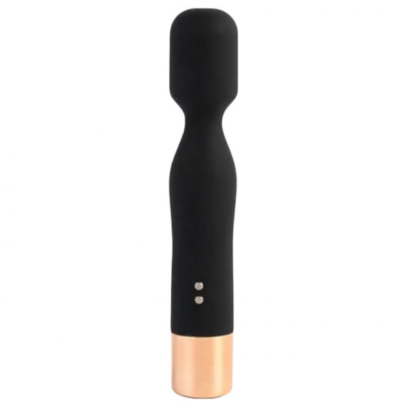 Varita Encantadora Solitaria - vibrador masajeador negro