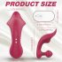 Sex HD Chomper - Vibrador clitorial y anal (rojo)