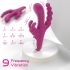 Vibrador Joker HD 3 en 1, recargable y resistente al agua (lila)