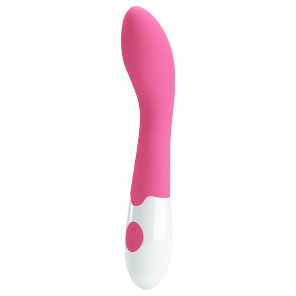 Pretty Love Bishop - Vibrador punto G resistente al agua (rosa-blanco)