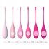 Huevos Kegel HD - Set de 6, color rosa