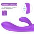 Vibrador recargable caliente y sumergible Musas HD - lila