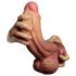 Lovetoy - Dildo realista de doble capa - 26cm (natural)