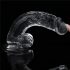 Lovetoy Flawless Clear - Dildo Transparente con Base de Succión - 19 cm