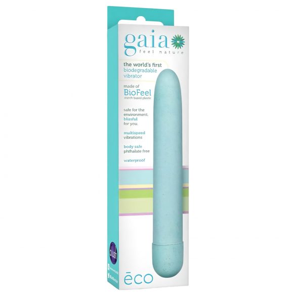 Gaia Eco L - vibrador eco grande (azul)