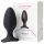 LOVENSE Hush 2 L - potente vibrador anal recargable (57mm) - negro