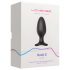 LOVENSE Hush 2 L - potente vibrador anal recargable (57mm) - negro