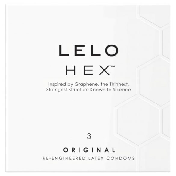 LELO Hex Original - condones de lujo (3 uds)