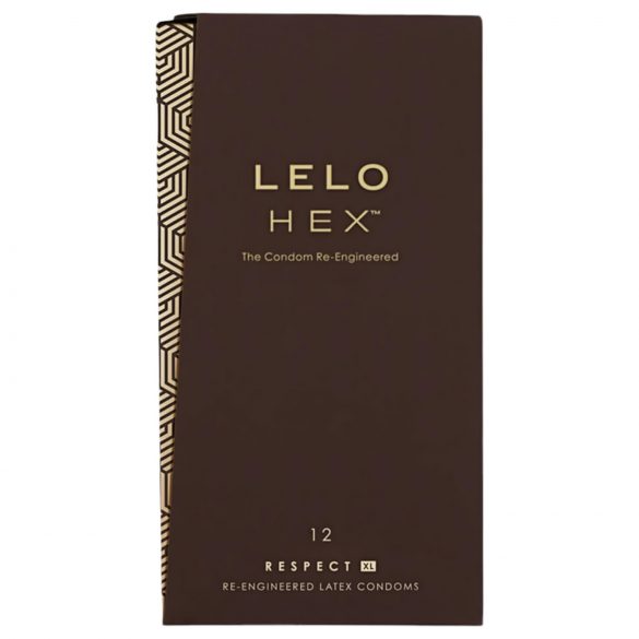 LELO Hex Respect XL - preservativos de lujo (12 uds)