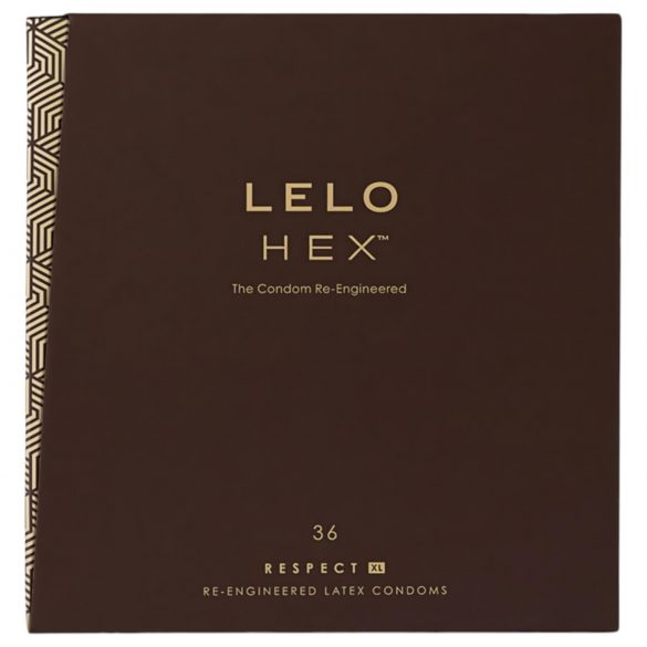 LELO Hex Respect XL - condón de lujo (36uds)