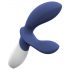 LELO Loki Wave 2 - Vibrador prostático recargable y resistente al agua (azul)