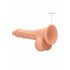 RealRock Dong 7 - Dildo realista con testículos (17cm) - natural