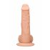 RealRock Dong 8 - Dildo realista con testículos (20 cm) - natural