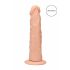 RealRock Dong 7 - Dildo realista (17 cm) - natural