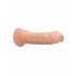 RealRock Dong 7 - Dildo realista (17 cm) - natural