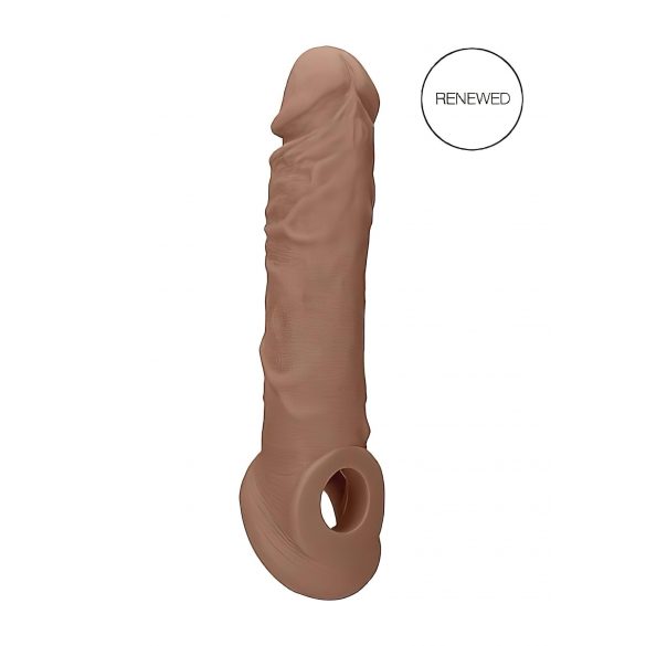 Funda Pene RealRock 21cm - oscuro natural