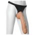 Doc Johnson Vac-U-Lock 12 - Dildo realista con testículos (natural)