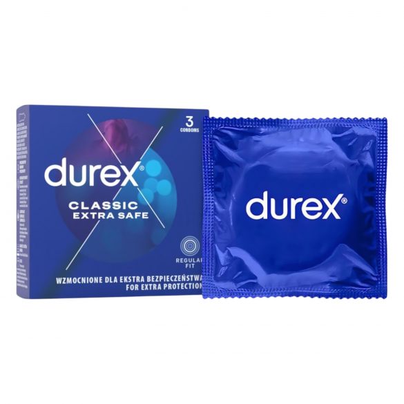 Durex Extra Seguro - condones seguros (3 uds)