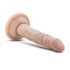 Dildo realista Dr. Skin 5 con base, 14,5 cm, natural