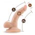 Dr. Skin 4 - Dildo realista con base - natural (12cm)