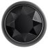 Set de plugs anales metalizados Black Gem (negro-plata)