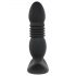 Playboy - Vibrador anal negro con impulso recargable