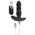 Playboy - Vibrador anal negro con impulso recargable