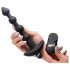 Bang! - vibrador anal radio control recargable (negro)