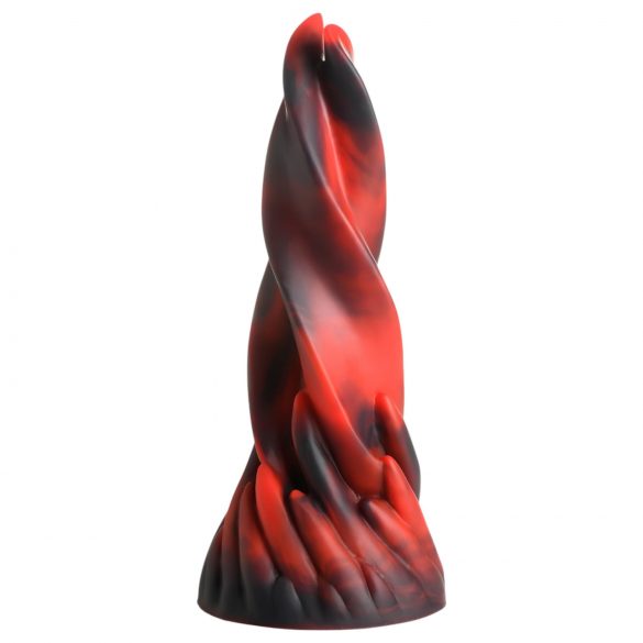 Beso Infernal Dildo - 19cm (rojo)