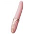 Zalo Eve - vibrador rosa, cálido y giratorio con batería recargable