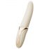 Zalo Eve - vibrador giratorio calefactado recargable (blanco)