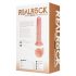 REALROCK - vibrador con ventosa natural (20,5cm)