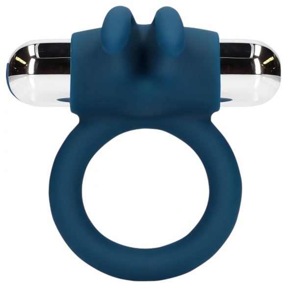 Loveline - Anillo vibrador con conejo (azul)