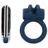 Loveline - Anillo vibrador con conejo (azul)